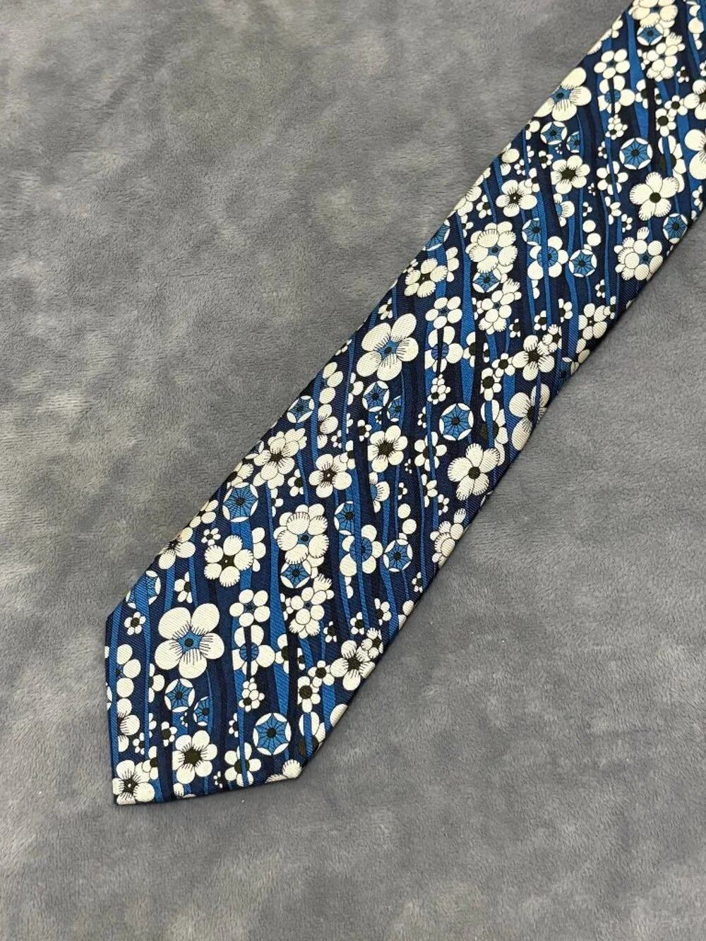 Liberty of London for Target Floral Tie Blue Flowers